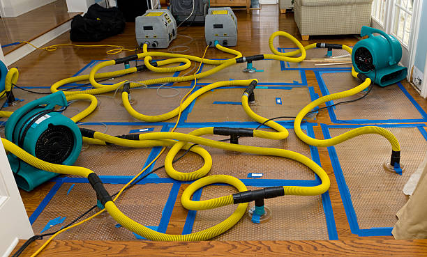 Professional Water Extraction technician working in Naples, ME